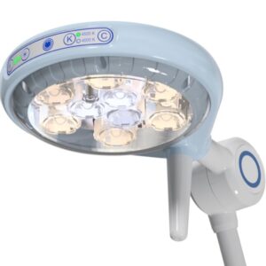 Lampada da Visita a LED Primaled-Fix a Luce Fredda 9 Lenti su Carrello - 2