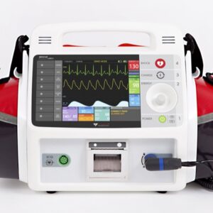 Defibrillatore Rescue Life 9" con Temperatura, SpO2, NIBP e Pacemaker - Italiano - 1