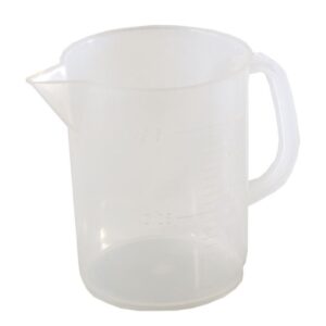 Bottiglia Caraffa Graduata Riutilizzabile in Plastica 500 ml - 80 pezzi