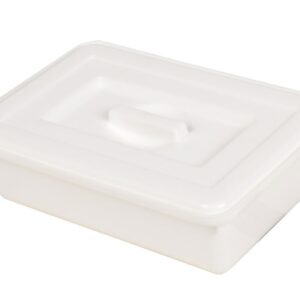 Vassoio Portastrumenti in Plastica con Coperchio 220x150x70 mm - 10 pezzi - 1