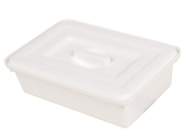 Vassoio Portastrumenti in Plastica con Coperchio 220x150x70 mm - 10 pezzi