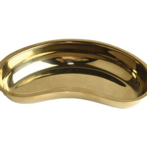Bacinella Reniforme in Acciaio Inox AISI 202 Dorata 10" 250 mm - 12 pezzi