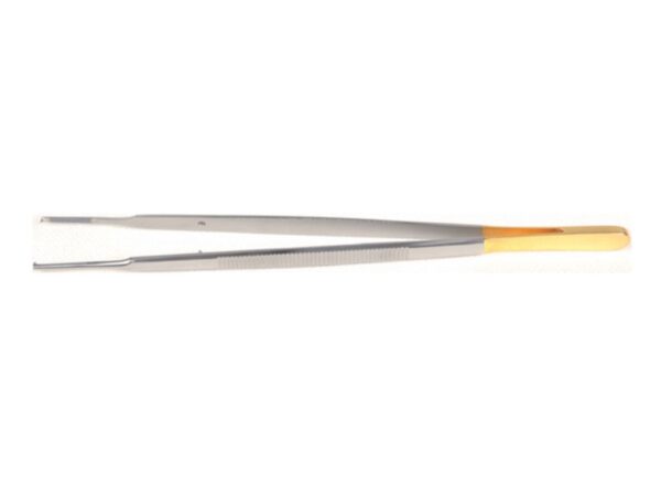 Pinze Gerald CT con Punte Zigrinate 17 cm - Linea Gold - 4 pz