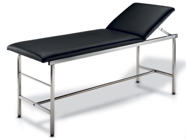 Lettino da Visita in Acciaio Inox - Struttura Tubolare diametro 25x25 mm