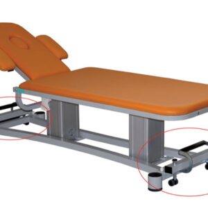 Ruote Estraibili e Removibili per Lettini da Visita GIMA Serie 44300 e 44500 - 2