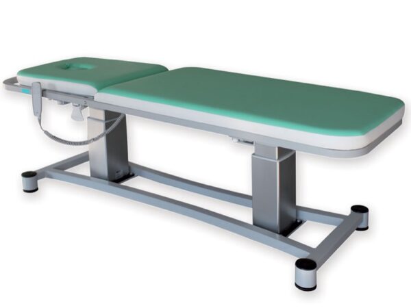 Lettino Lord ad Altezza Variabile Elettrica con TR/RTR Verde Acqua