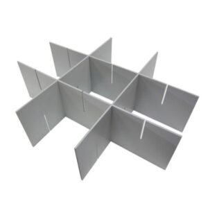 Sistema Organizzativo a Pettine per Carrello Modulare h 140 mm - 3 pezzi
