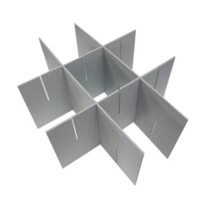 Sistema Organizzativo a Pettine Divisorio per Carrello Modulare h 200 mm - 3 pz
