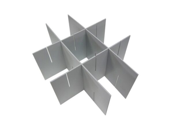 Sistema Organizzativo a Pettine Divisorio per Carrello Modulare h 200 mm - 3 pz
