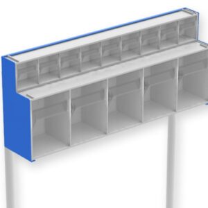Cassettiera Superiore 14 Scomparti per 45660 - 1