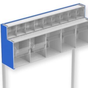 Cassettiera Superiore 14 Scomparti per 45660 - 2