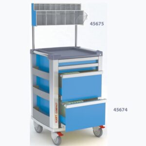 Cassetti Superiori a 14 Scomparti (9+5) per Carrello Multifunzionale 4 - 2