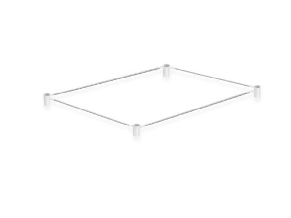 Set di Bordi Protezione Ripiano per Carrello 45808/45810/45812 - 4 pezzi