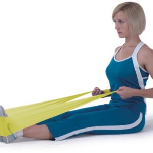 Banda Elastica Latex-Free Fisioterapia 1,5 m x 14 cm x 0,20 mm Gialla - 50 pz - 2