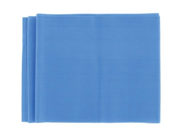 Banda Elastica per Fisioterapia Latex Free 1,5 m x 14 cm x 0,35 mm Blu - 40 pezz