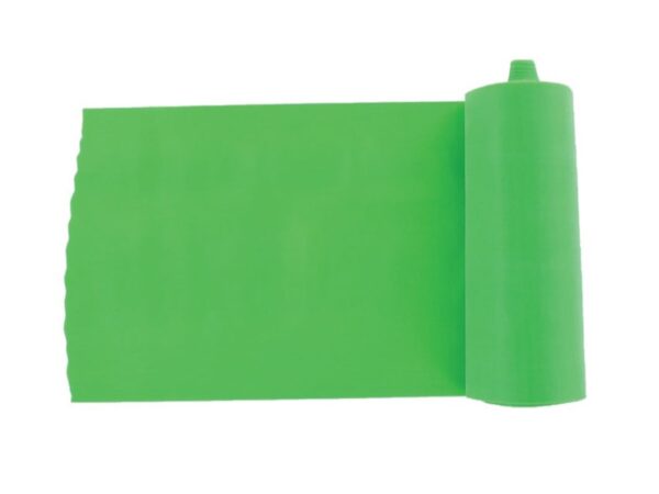 Banda Elastica Latex-Free per Fisioterapia 5,5 m x 14 cm x 0,25 mm Verde - 15 pe