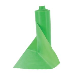 Banda Elastica Latex-Free per Fisioterapia 5,5 m x 14 cm x 0,25 mm Verde - 15 pz - 2