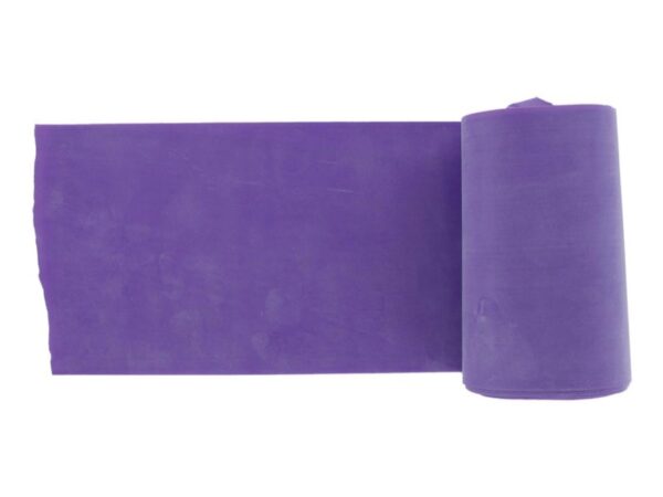 Banda Elastica Latex-Free per Fisioterapia 5,5 m x 14 cm x 0,60 mm Viola - 6 pez