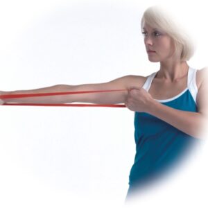Set di 4 Bande Elastiche Tonificanti Piatte in Lattice per Fisioterapia - 15 set - 2