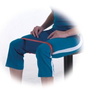 Set di 4 Bande Elastiche Tonificanti Piatte in Lattice per Fisioterapia - 15 set - 3