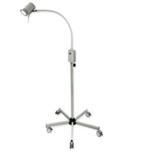 Lampada Hyridia a 7 LED 10W con Braccio Flessibile su Carrello - 1
