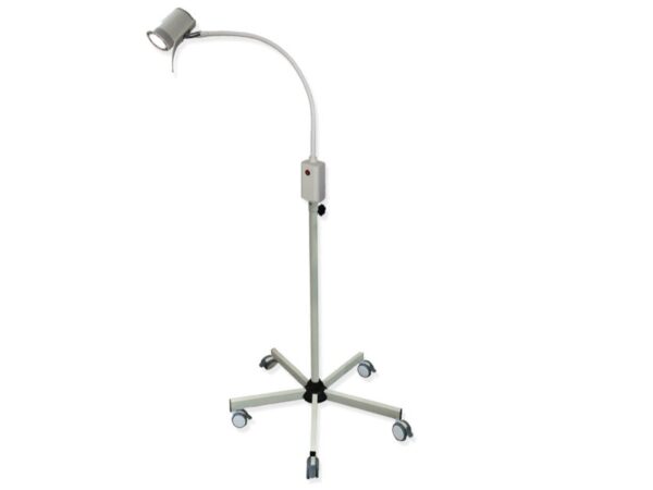 Lampada Hyridia a 7 LED 10W con Braccio Flessibile su Carrello