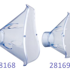 Mascherina Pediatrica Aerosol senza Elastico per Ampolla 28164/28163 - 80 pz - 2