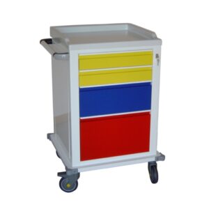Carrello Modulare Verniciato per Ambulatorio 2+1+1 Cassetti