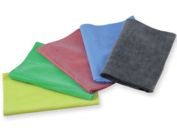 Set di Bande Elastiche per Fisioterapia Latex Free 1,5 m x 14 cm, 5 Livelli di R