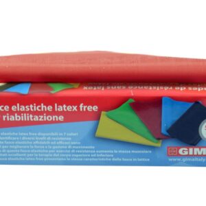Fascia Elastica di Resistenza Latex Free 5,5 m x 14 cm x 0,30 mm Rossa - 12 pz - 3