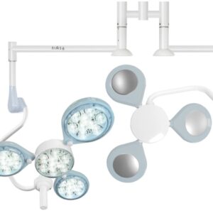 Lampada Scialtica LED Quattroluci Doppia a Soffitto - 3