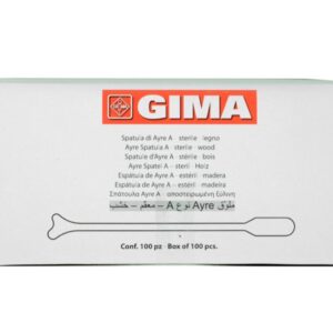 Spatula di Ayre in Legno 18 Cm Sterile DM IS Tipo A 100 Pezzi - 3