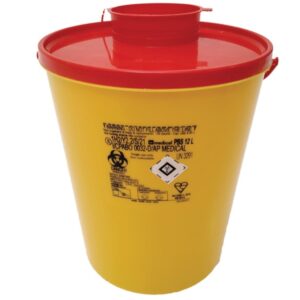 Contenitore Rifiuti Taglienti Linea PBS 12 Litri diam. 25x31,3 cm - 50 pz - 1