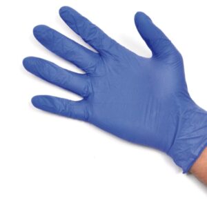 Guanti in Nitrile Veloforte Blu Ghiaccio senza Polvere - Taglie S-L - 2000 pz - 2