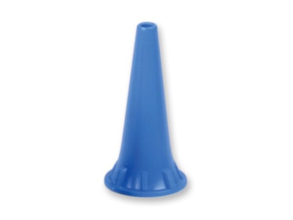 Mini Speculum Monouso per Otoscopi Blu Latex Free - Diametri 2,5-4 mm - 5000 pz