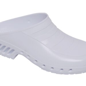Zoccoli Sanitari Professionali Bianchi senza Fori - Taglie 34-48 - 8 Paia - 1