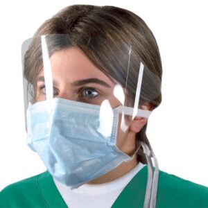 Mask-Op Occhiali Protettivi con Visiera Avvolgente - 250 pezzi - 3