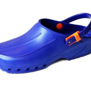 Zoccoli Sanitari Ultraleggeri Blu con Cinturino - Taglie 34-47 - 6 paia - 3