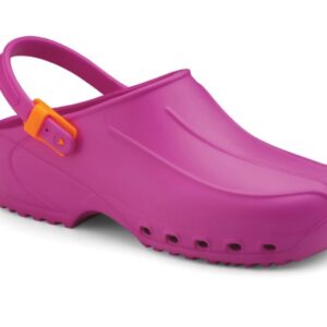Zoccoli Sanitari Ultraleggeri Fucsia con Laccetto - Taglie 35-41 - 6 paia - 7