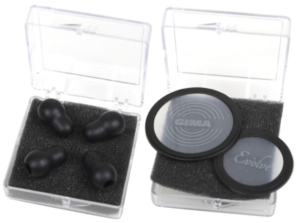 Kit Ricambio Stetoscopio Gima Evolve: 2 Diaframmi + 2 Paia Olive - 15 kit