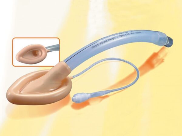 Maschera Laringea Riutilizzabile in Silicone ISO 15 mm - Misure 1,5-5 - 3 pz