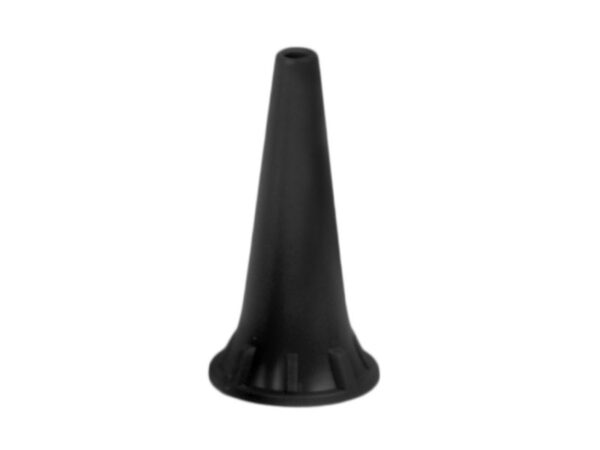 Mini Speculum Monouso per Otoscopio Nero Latex Free - diam. 2,5-4 mm - 6250 pz