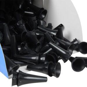 Mini Speculum Monouso per Otoscopio Nero Latex Free - diam. 2,5-4 mm - 6250 pz - 3