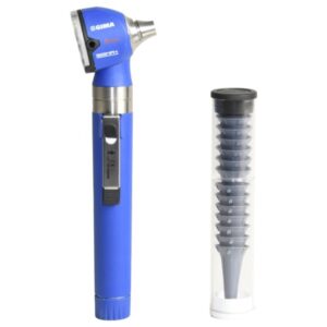 Otoscopio a Fibra Ottica Sigma 2,5V Xenon/Alogeno in Borsetta - 3 Colori - 3 pz - 2