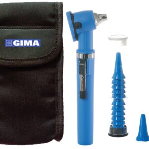 Otoscopio F.O. Gimalux con Lente 3X e Test Pneumatico - 3 Colori - 4 pezzi - 2