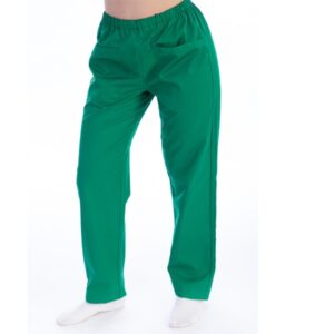 Pantaloni Unisex 60% Cotone 40% Poliestere Verdi - Taglie XS-XXL - 8 pezzi - 7