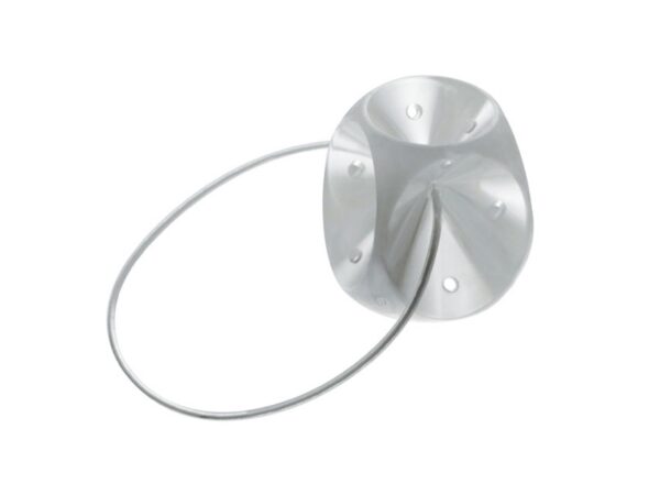 Pessario Gyn&Cube in Silicone Autoclavabile con Fori Drenanti - 4 pezzi