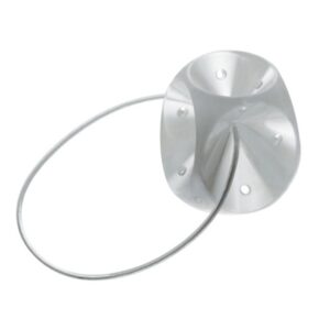 Pessario Gyn&Cube in Silicone Autoclavabile con Fori Drenanti - 4 pezzi - 3