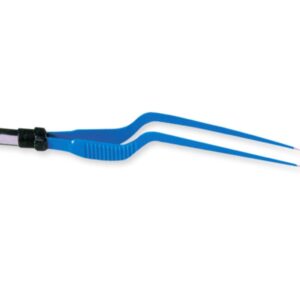 Pinza Bipolare Baionetta Isolata - Punte 1 mm - Lungh. 16,5-24 cm - 2 pz - 2