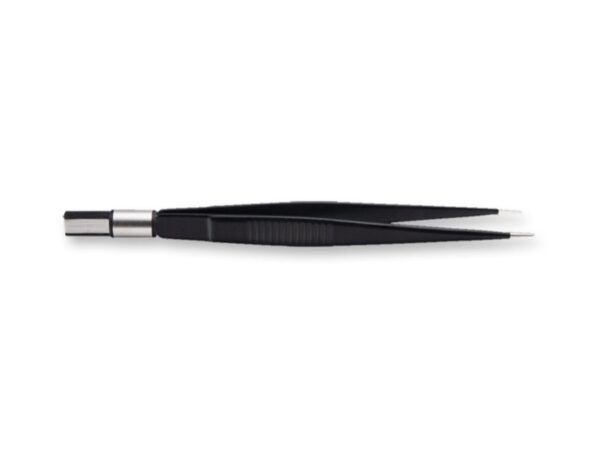 Pinza Bipolare Non-Aderente Retta Punte 1 mm - Lunghezze 15-20 cm - 2 pezzi